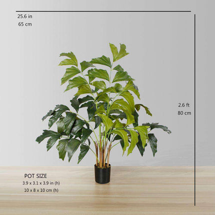 Xavi Artificial Fishtail Palm Tree Potted Plant (Multiple Sizes)
