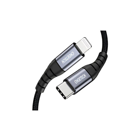 Câble de Chargement ChoeTech USB-C vers LIGHTNING 3,3 pieds (1m)