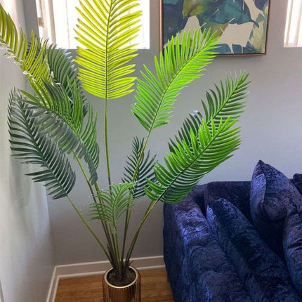 Xelo Artificial Hawaii Kwai Palm Tree Potted Plant (Multiple Sizes)