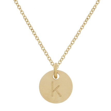 10K Yellow Gold Bud Necklace