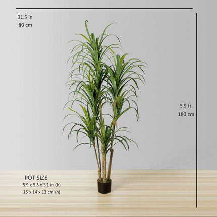 Yulu Artificial Century Potted Plant (Multiple Sizes)