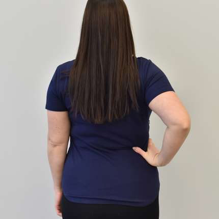 Zoe Zipper Short Sleeve Nursing Tee Shirt