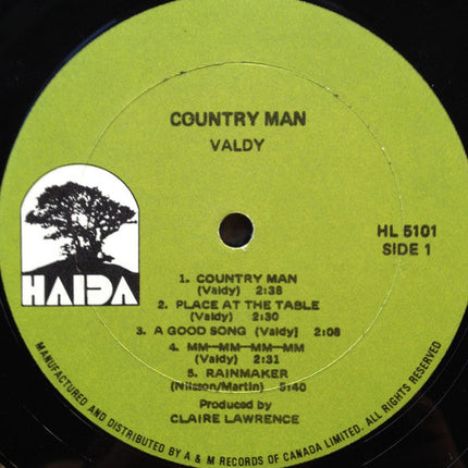 Valdy – Country Man - 1972