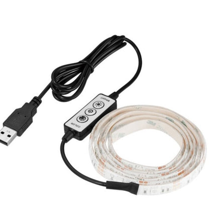 Bande lumineuse multicolore RVB DEL de 4-6 pi à intensité réglable d'Insignia