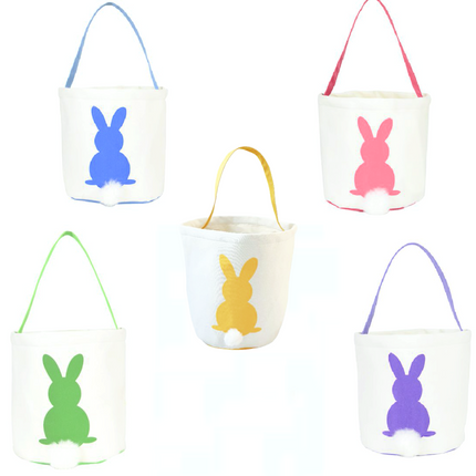 Cotton Tail Easter Baskets - 5 Colour Options
