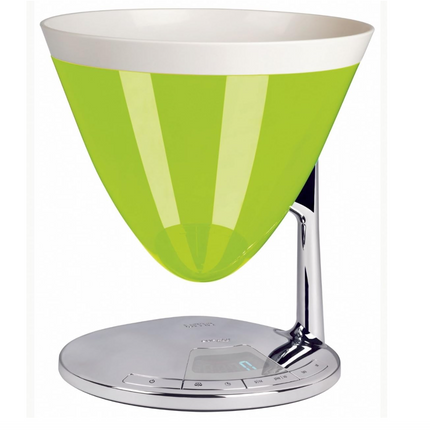 Balance de Cuisine Numérique BUGATTI Uma avec Minuteur, Affichage Électronique, Bol de pesée Amovible, Capacité Maximale 3 kg, Design Élégant