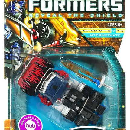 Transformers Reveal the Shield Hunt for the Decepticons Optimus Prime Deluxe Action Figure - Generation 2