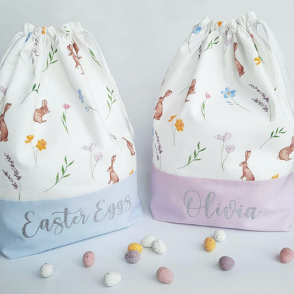 Drawstring Easter Bag - 2 colour options