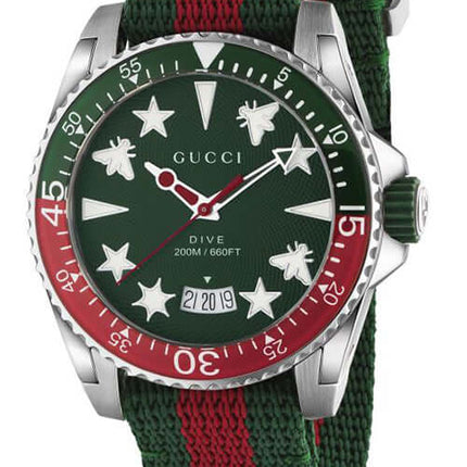 Gucci Dive XL 45mm Mens Watch YA136339
