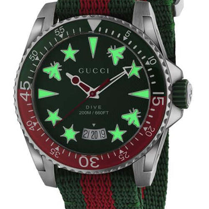 Gucci Dive XL 45mm Mens Watch YA136339