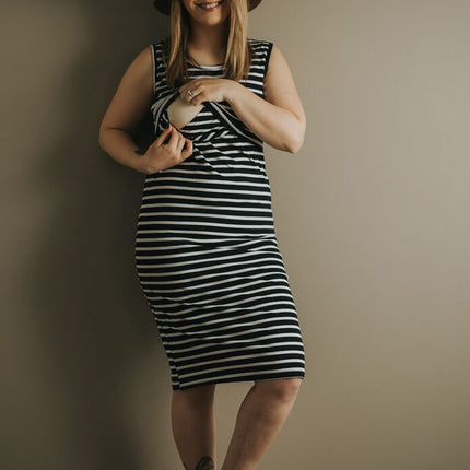 Brittany Maternity and Nursing Dress