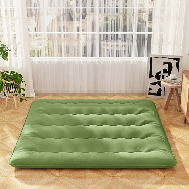Floor Mattress with Washable Cover and Carry Bag-King Size