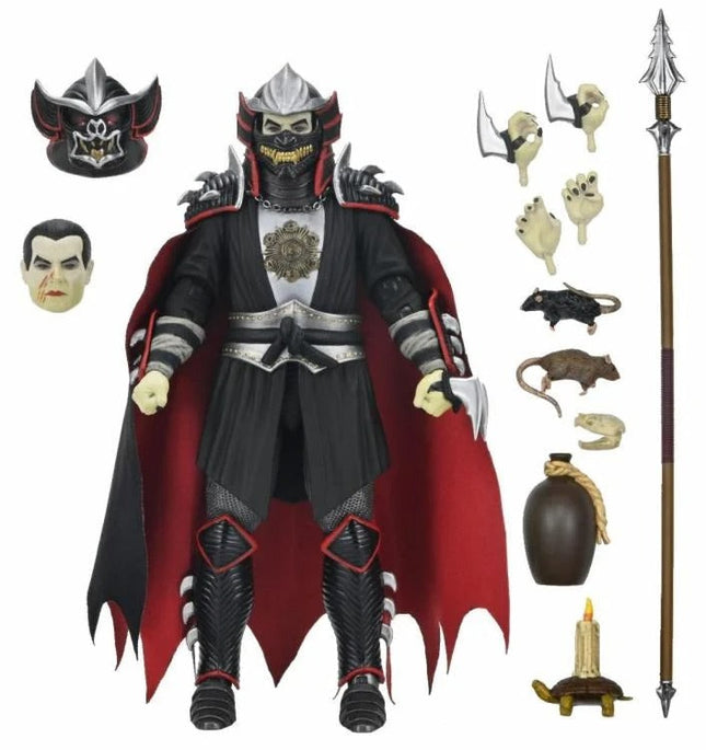 Universal Monsters x Teenage Mutant Ninja Turtles - Ultimate Shredder as Dracula Action Figurenv