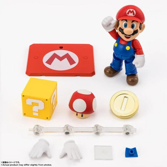 Super Mario - S.H.Figuarts - Mario (Preorder Mar/Apr 2026)
