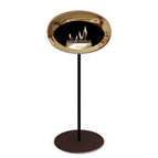 2.5  cm black / mocca / rose gold burner