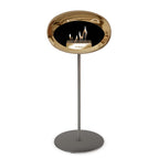 2.5 cm polished steel / polished steel / rose gold burner