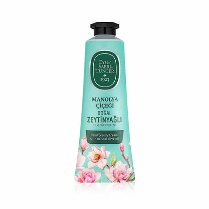 Magnolia Flower Olive Oil Hand & Body Cream – 50 ml | Elegant Hydration & Floral Softness