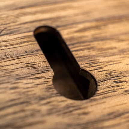 Walnut Magnetic Knife Rack Large