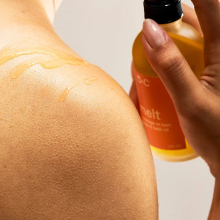 massage oil - melt - massage and bath