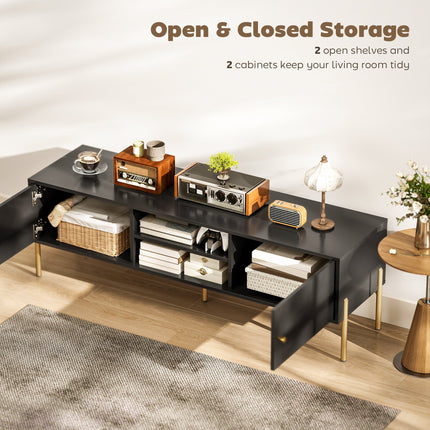 Harley TV Stand for TVs up to 65"-Black