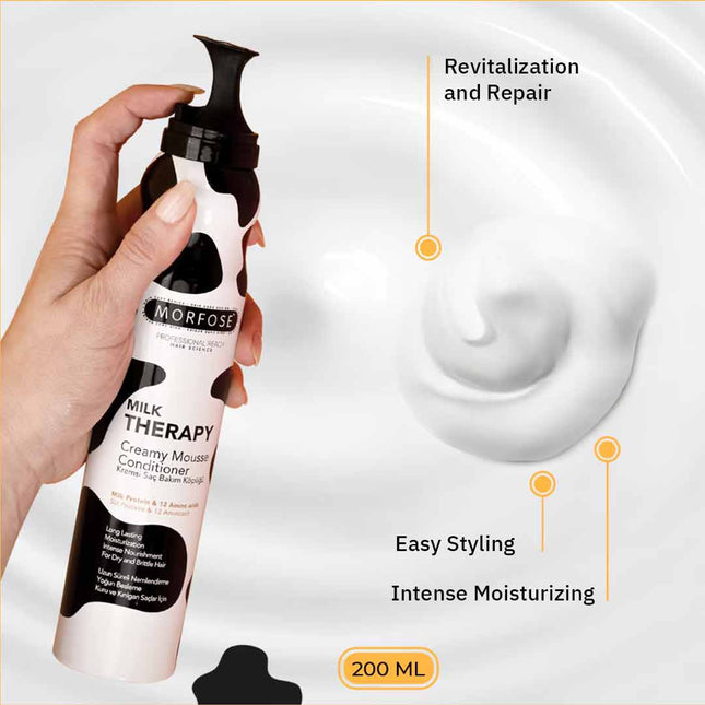 Morfose Milk Therapy Creamy Mousse Conditioner