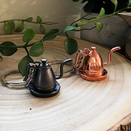 Vintage Tea Pot Key Chain - 2 Colours Available