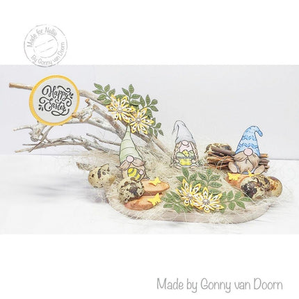 Nellie's Cuties Clear Stamp Easter Gnome 60x55mm