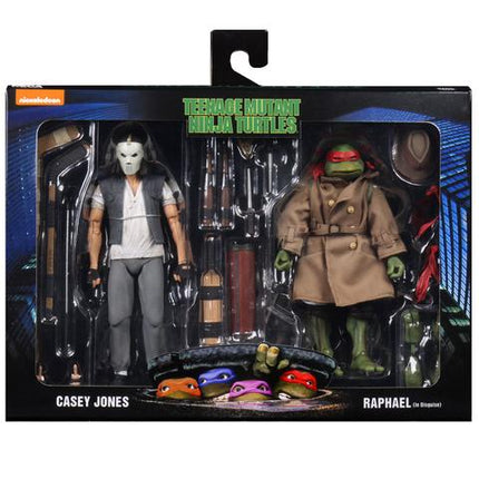 Neca Teenage Mutant Ninja Turtles Casey Jones & Raphael (In Disguise) (Subpar Packaging)