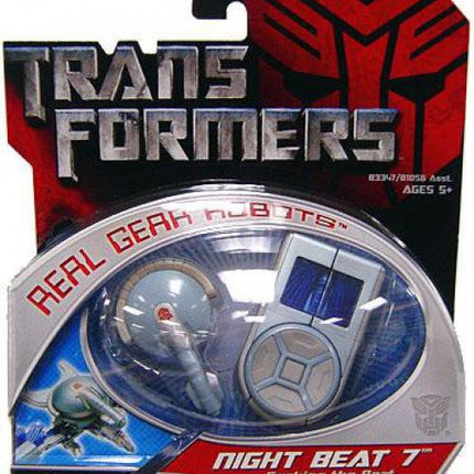 Transformers Movie Real Gear Robots Night Beat 7 Action Figure