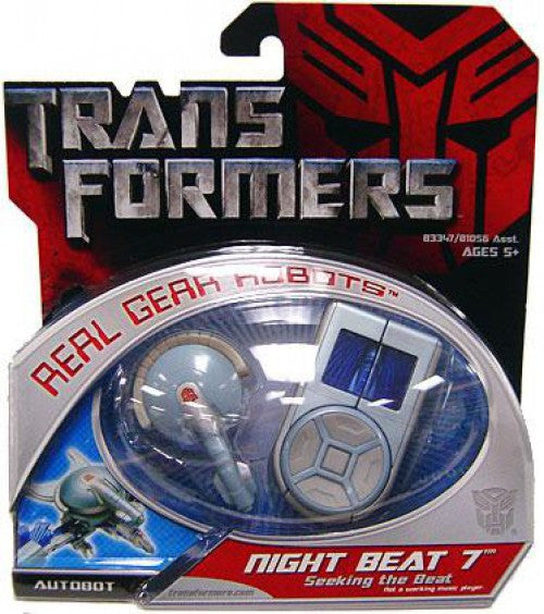 Transformers Movie Real Gear Robots Night Beat 7 Action Figure
