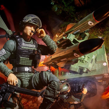 G.I. Joe Classified Series #182 Clayton “Hawk” Abernathy with M.M.S. (Mobile Missile System)