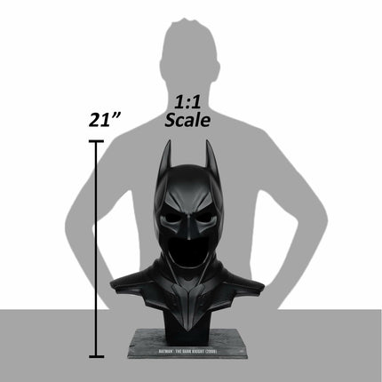 The Dark Knight 2008 Batman 1:1 Cowl Replica