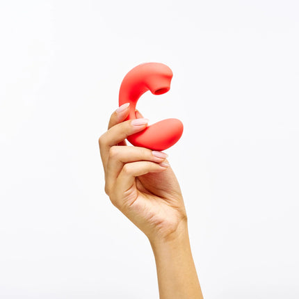 dual stimulation vibrator - glow