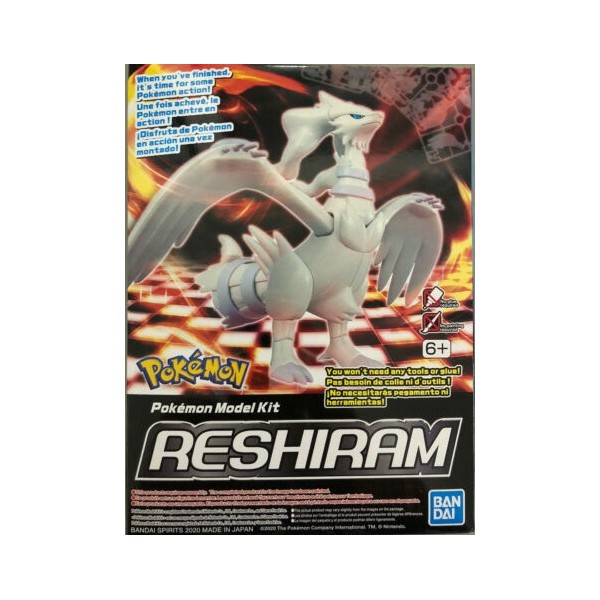 POKEMON MODEL KIT RESHIRAM