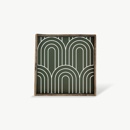 Rainbow Pattern Wood Sign