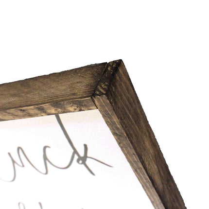 Read Me A Story, Tuck Me In Tight, Tell Me You Love Me & Kiss Me Goodnight Wood Sign