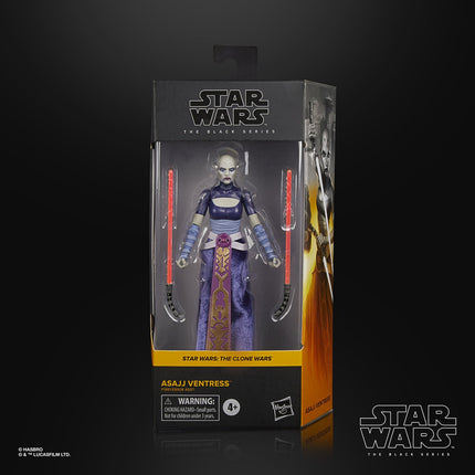 Star Wars The Black Series Asajj Ventress - Rerun