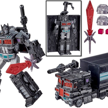 Nemesis Prime Transformers Generations War for Cybertron Trilogy Leader Nemesis Prime Spoiler Pack - Exclusive