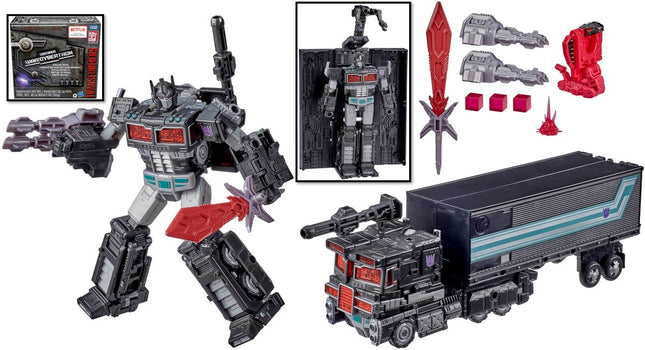 Nemesis Prime Transformers Generations War for Cybertron Trilogy Leader Nemesis Prime Spoiler Pack - Exclusive