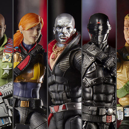 G.I. Joe Classified Series Wave 1 Set of 5 Figures