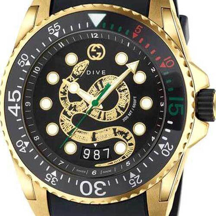 Gucci Dive Mens Watch YA136219