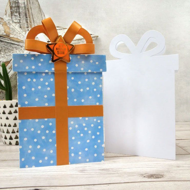 Luxury Shaped Card Blanks & Envelopes - Present