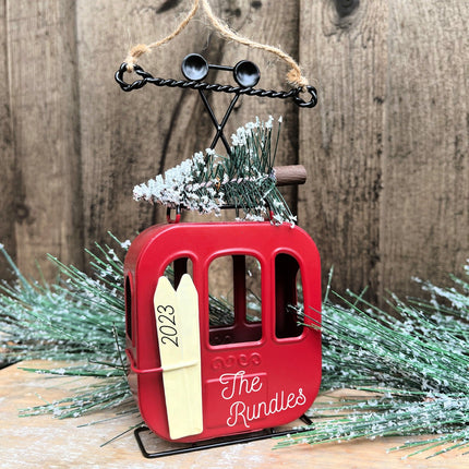 Ski Lift Ornaments