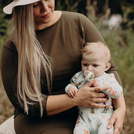 Taryn 3/4 Sleeve Maternity and Nursing Dress