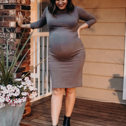 Taryn 3/4 Sleeve Maternity and Nursing Dress