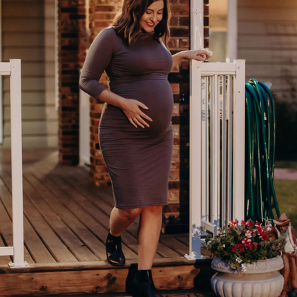 Taryn 3/4 Sleeve Maternity and Nursing Dress