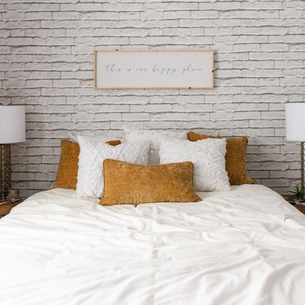 This Is Our Happy Place Wood Sign