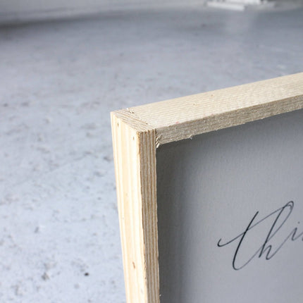 This Is Our Happy Place Wood Sign