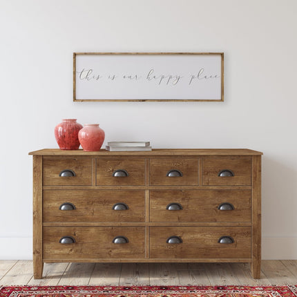 This Is Our Happy Place Wood Sign