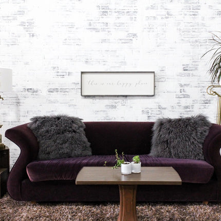 This Is Our Happy Place Wood Sign